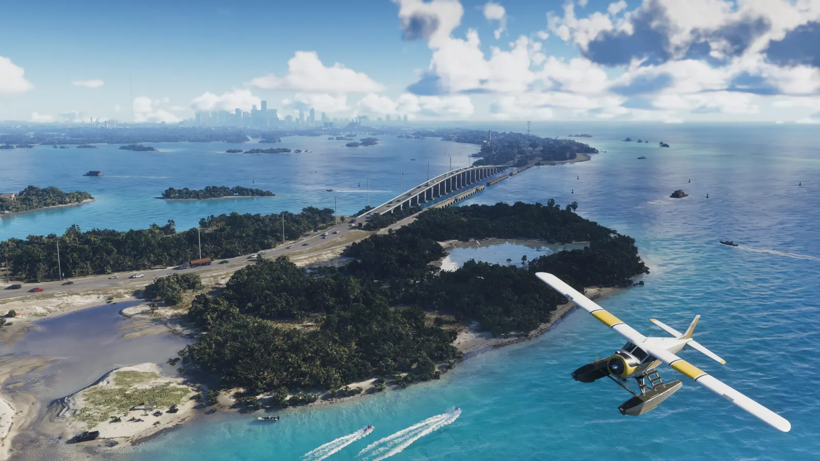 Coastal islands representing the Leonida Keys in GTA 6
